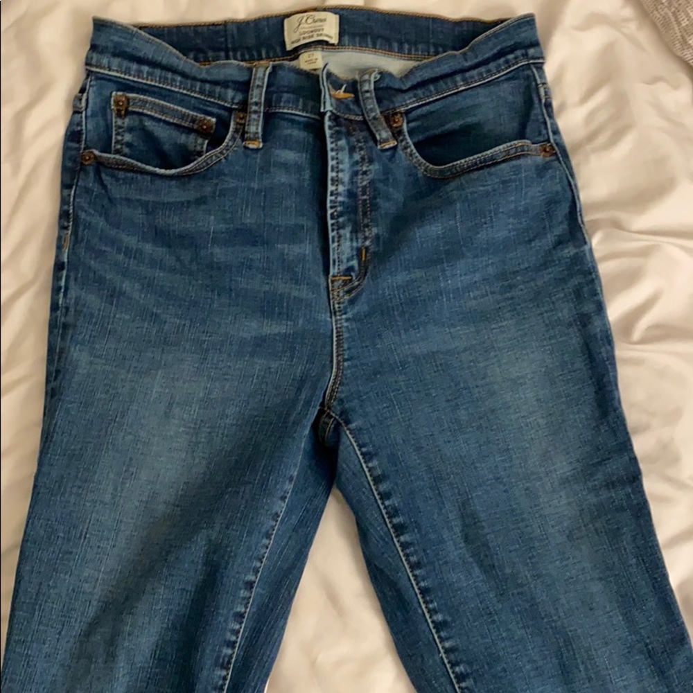 J Crew high rise skinny jeans